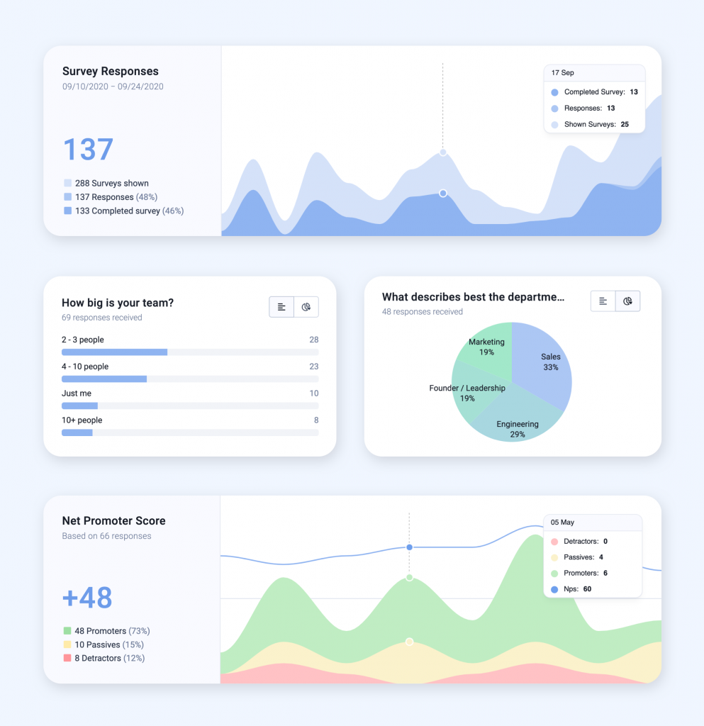 user research survey example