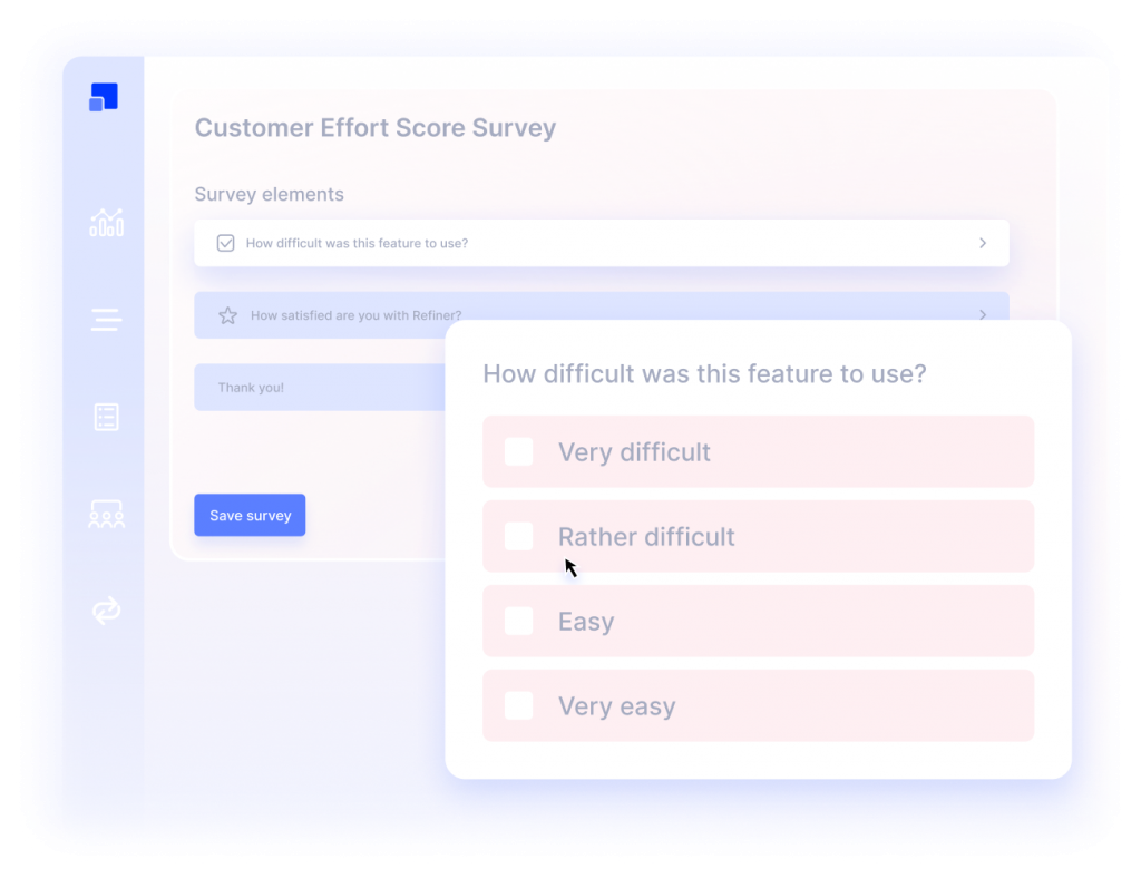 CES survey example