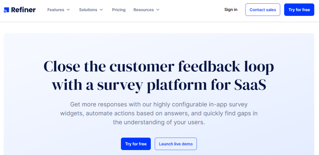 Another customer success tool for SaaS.