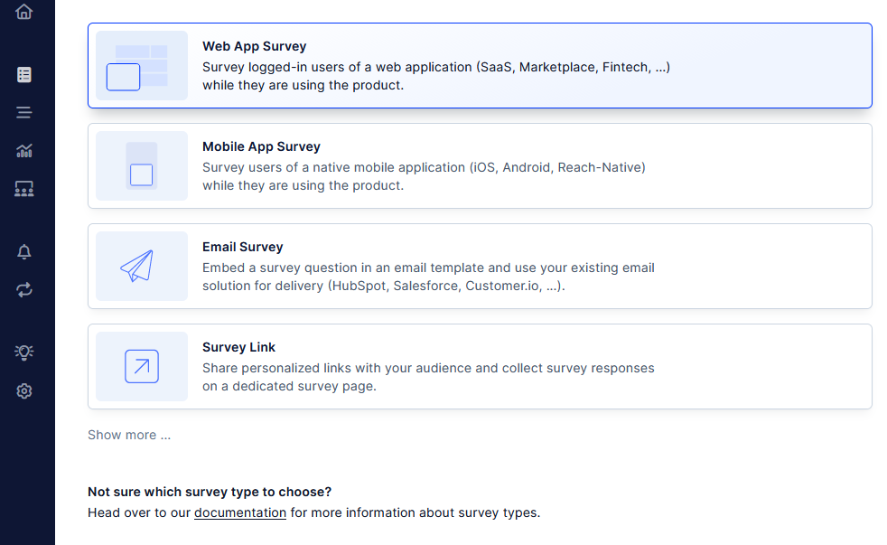 Survey delivery methods. 