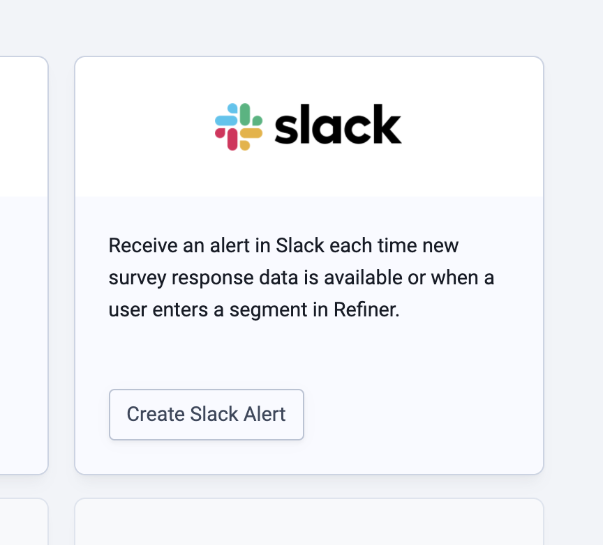 Send survey responses to Slack