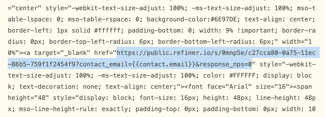 Customize HTML Embed Code