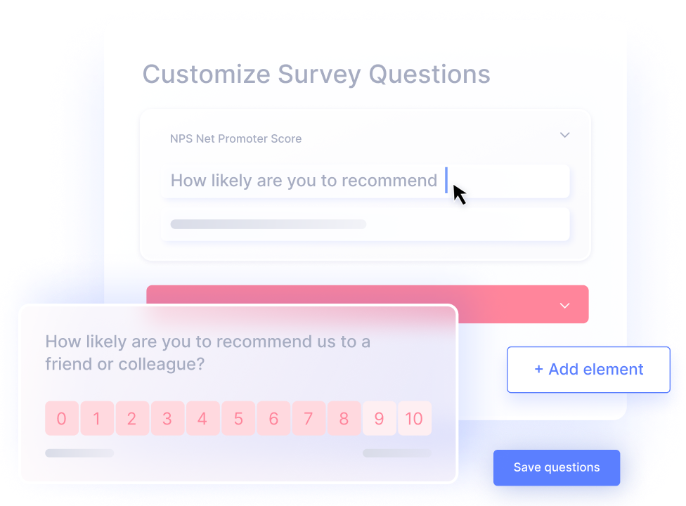 Survey delivery methods